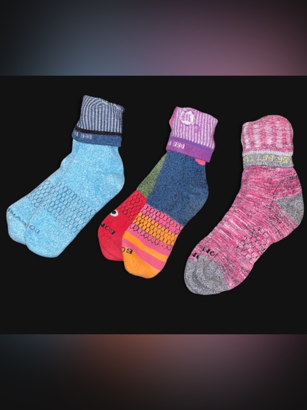 Bombas Unisex Crew Socks Adult Size Medium